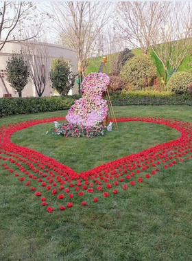 极速Outdoor Garden simulation cello flower stanSd decoration