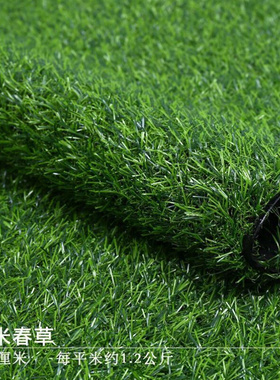 Emulational lawn green artificial fake grass leather carpe