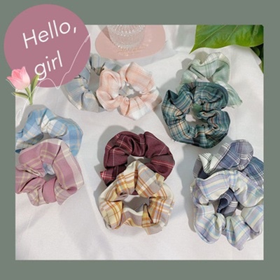 极速Large intestine rqing simple hair ring pig ins Korean BM