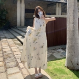 可可旅拍度假风花色连衣裙RF2C036-L393-P125-K188，女装连衣裙，2C036