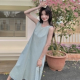 可可牛仔连衣裙（送包包）RF2C036-L396-P150-K228，女装连衣裙，2C036