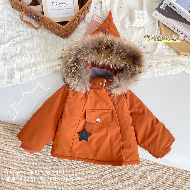 儿童羽绒服2025冬季新国标90白鸭绒大毛领羽绒服加厚保暖,童装/婴儿装/亲子装,羽绒服,淘宝优惠券,粉丝福利购,淘宝优惠卷