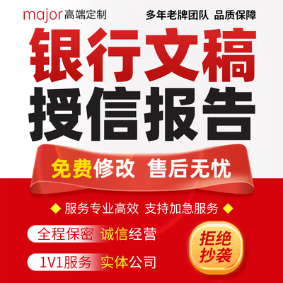 代写银行授信尽调报告企业财务风险分析项目融资贷款调查报告PPT