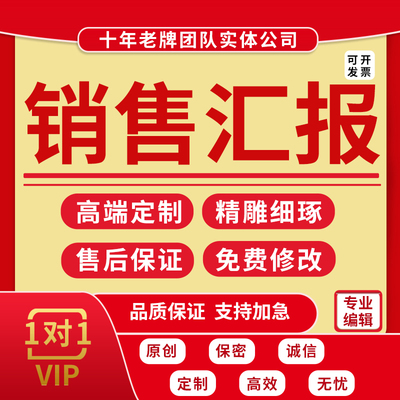 代写销售业绩汇报项目目标成果分析报告ppt市场工作计划总结材料