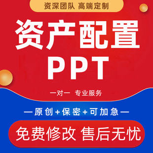 银行资产配置金字塔PPT代做家庭理财攻略理财师保险配置比赛方案