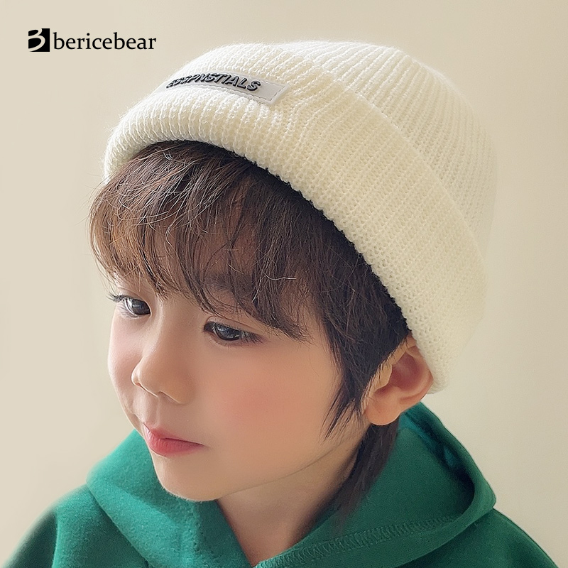 儿童帽子冬天针织帽毛线帽