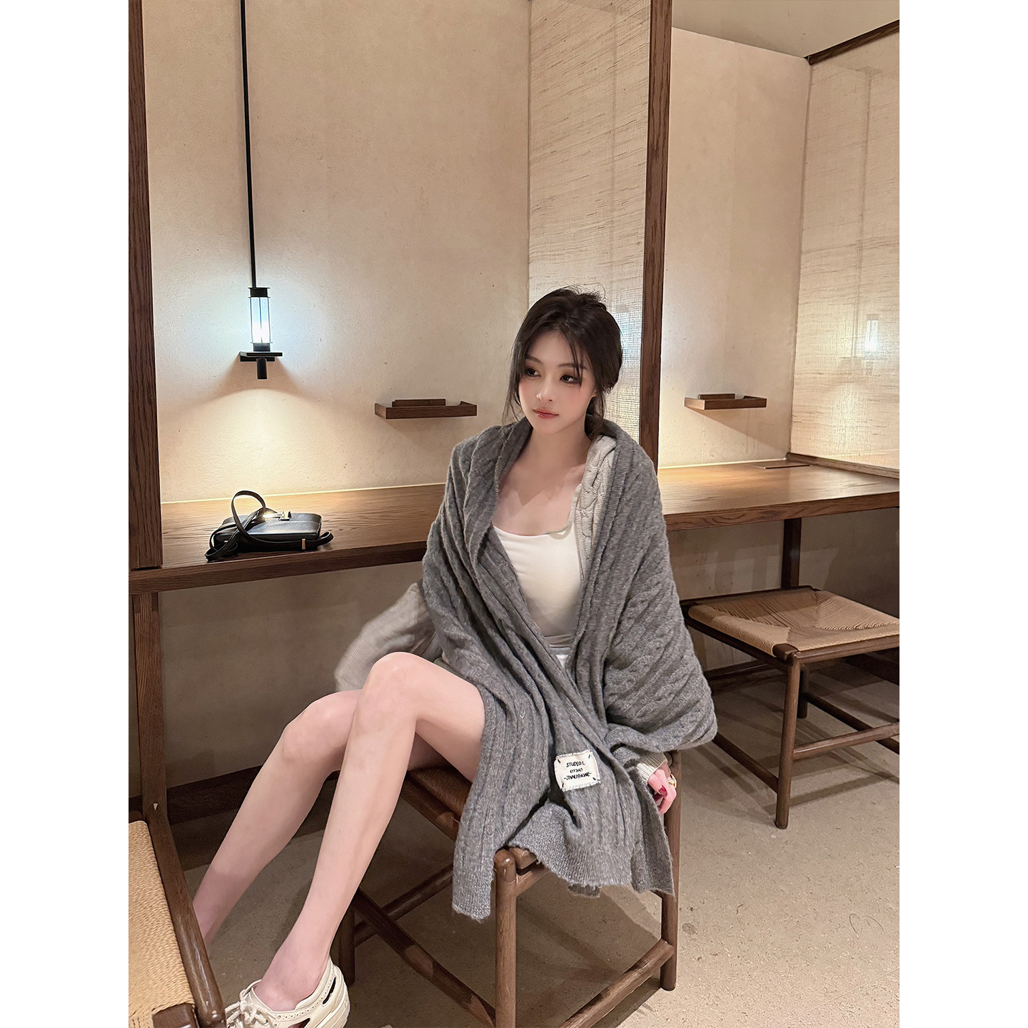 JnnlhStudio美丽奴羊毛披肩