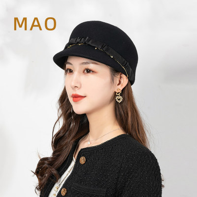 MAO/品帽堂马术帽休闲百搭女秋冬