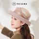 时尚 MAO品帽堂 赫本风羊毛呢帽子女秋冬新款 优雅洋气复古名媛礼帽