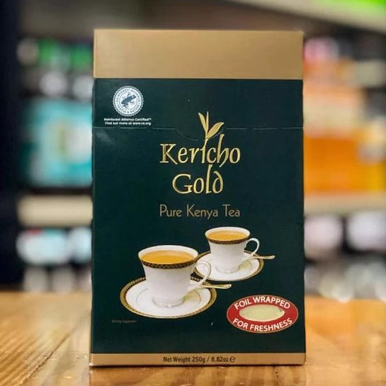 进口英式肯尼亚红茶Kericho Gold散茶高端红碎茶250克Black Tea