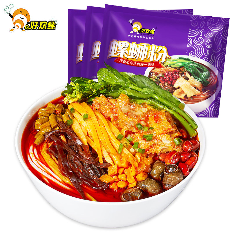 好欢螺螺蛳粉水煮型广西柳州特产方便速食粉丝米线袋装酸辣粉300g属于什么档次？