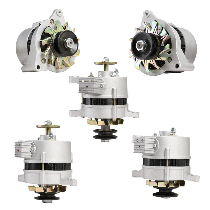 农用车莱动拖拉机五征时风三轮车12V14V永磁直流恒压发电机