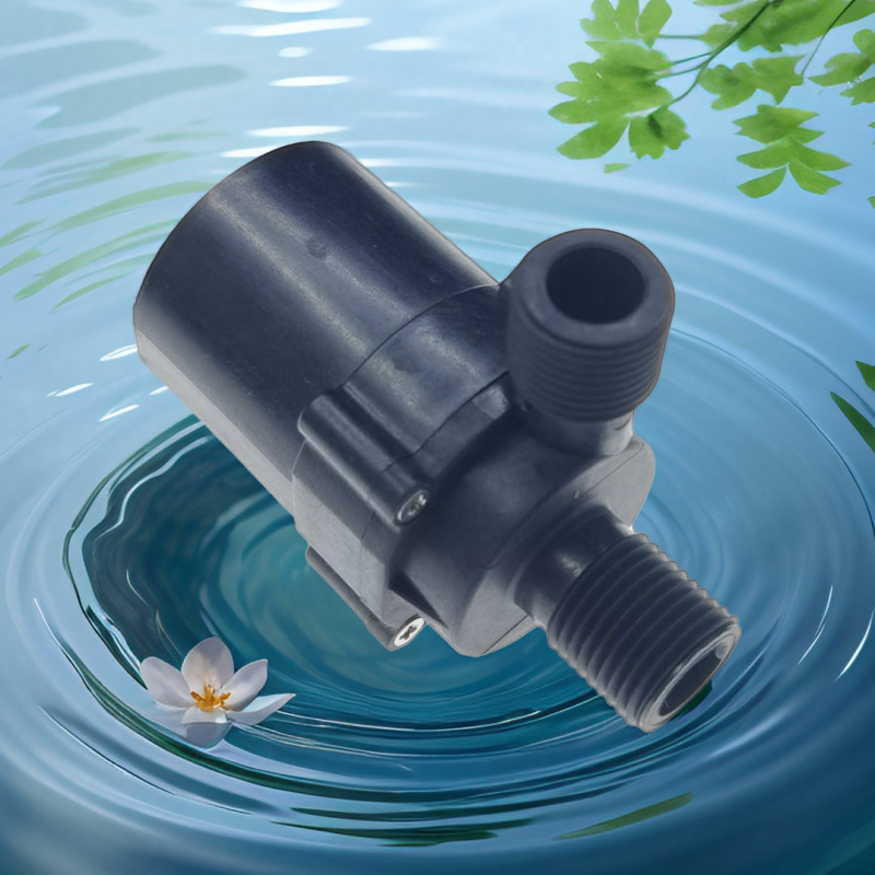 ?DC41B直流12V太阳能水泵洗头洗碗机水泵20W40W水陆两用耐高温水