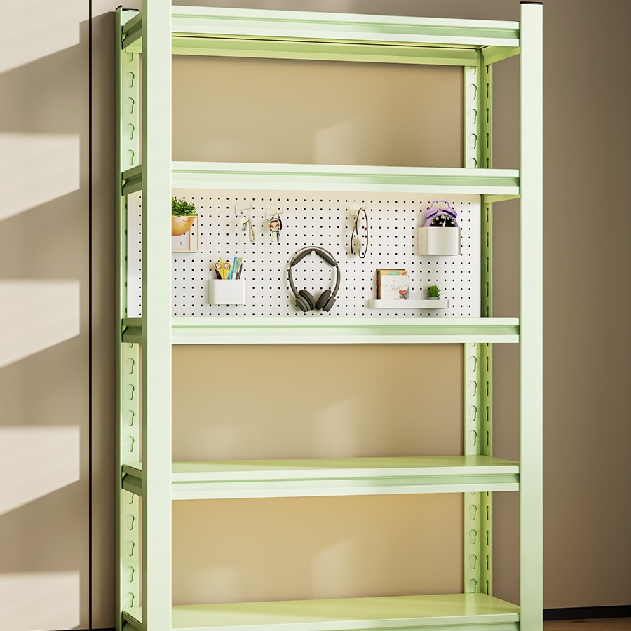 家用洞洞板置物架多层客厅阳台收纳架厨房储物架杂物整理铁架子