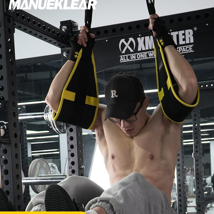 ML穆勒悬臂带悬垂举腿辅助带单杠训练带卷腹助力带健身腹肌训练