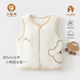 婴儿马甲春秋季 衣服男 贴身夹棉保暖背心坎肩外穿马夹纯棉宝宝春装