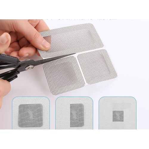 防蚊纱窗修补贴补洞贴窗户贴条补纱网纱补缝贴门窗流水孔破洞神器