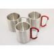 cup steel mug camping lock Stainless portable with climbing