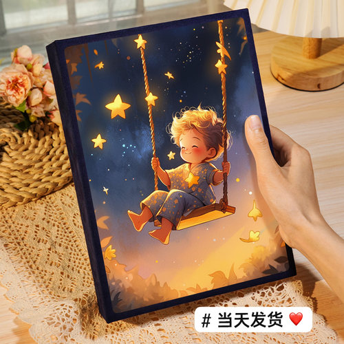 大容量记录册俩伙计相册本6寸