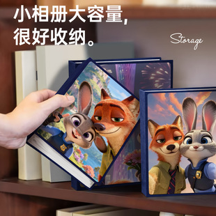情侣小相册本大容量卡通照片收纳5寸6寸7恋爱记录拍立得3寸4影集