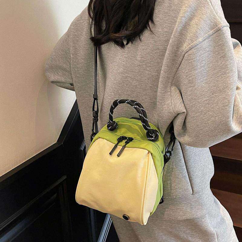 多功能鸡蛋包可双肩可斜跨可手拎 三种背法 防泼水防污亲子包