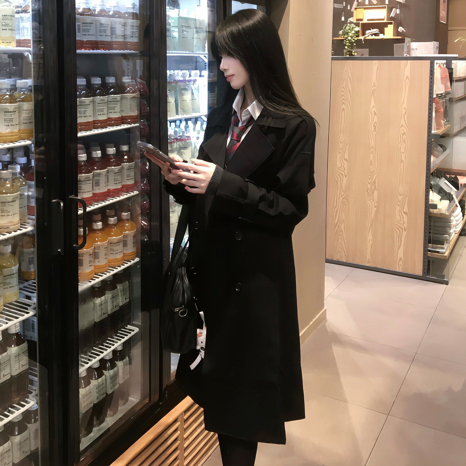 美子轻奢原创裕本川风衣
