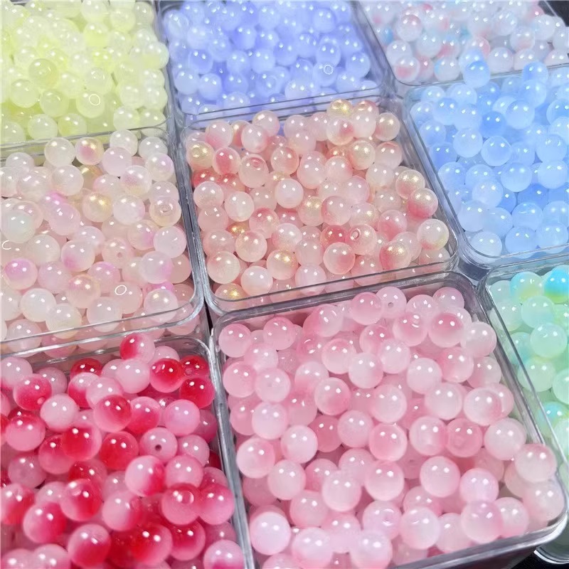 散珠串珠diy手工琉璃手链材料