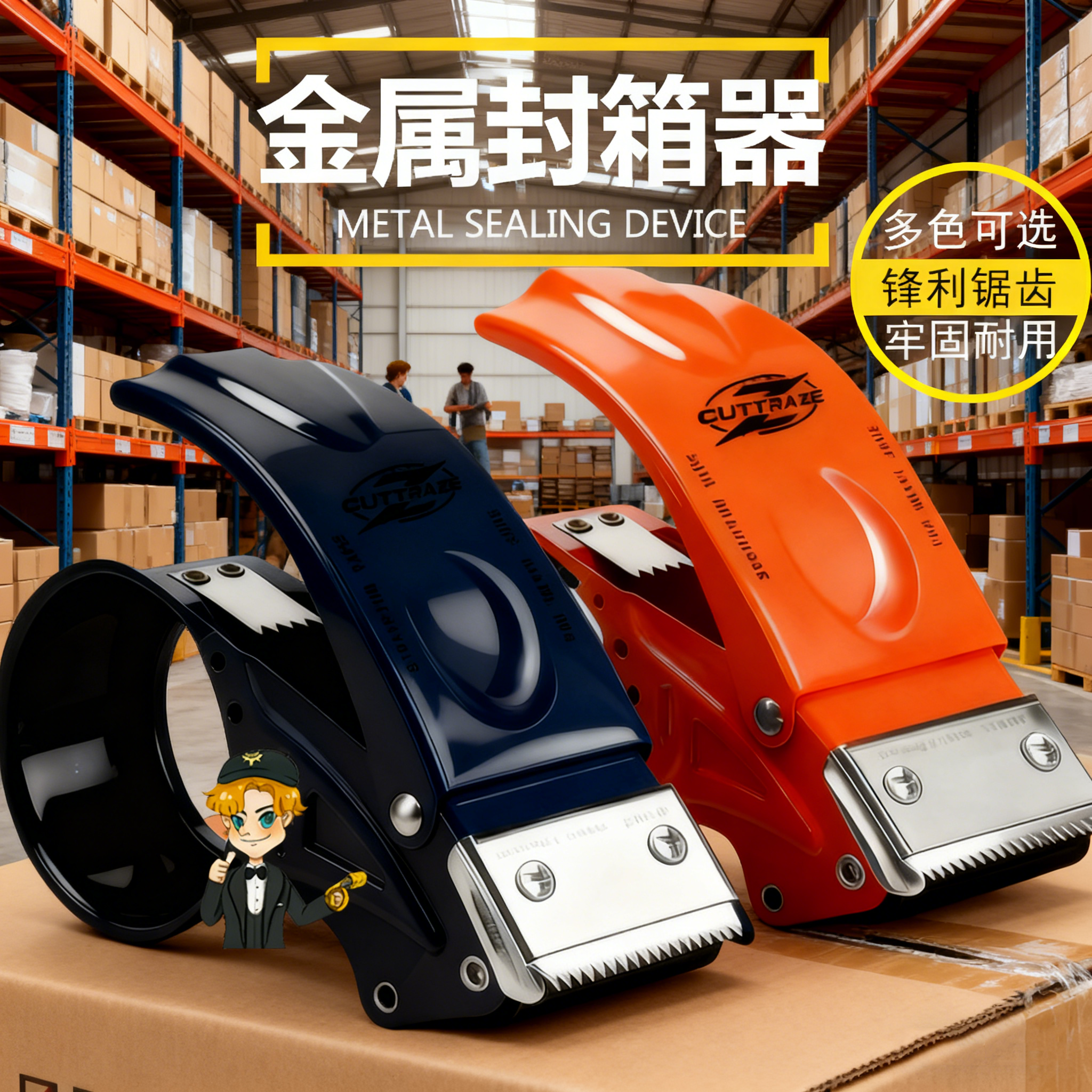 新升级加厚金属透明胶带切割器封箱机手握式胶带机快递打包神器物流打包器5cm6cm胶布封箱机铁质胶带器小大号,文具电教/文化用品/商务用品,胶带切割器,淘宝优惠券,粉丝福利购,淘宝优惠卷