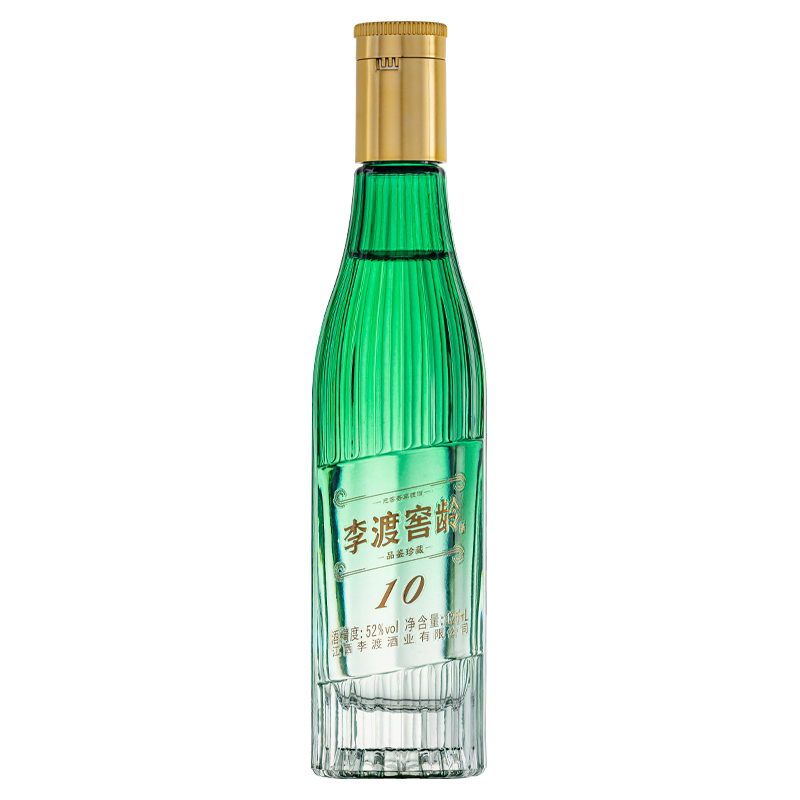李渡窖龄10珍藏52度小酒125ml品鉴版