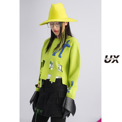 UX牛仔短裙显高显腿长