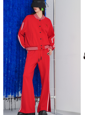 【呼呼专享】UNIDESXUX新款贴边长裤DJ302005A113