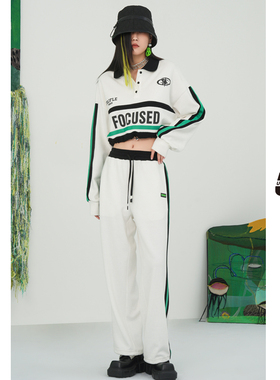 【呼呼专享】UNIDESXUX新款撞色拼接卫裤DJ302009A151