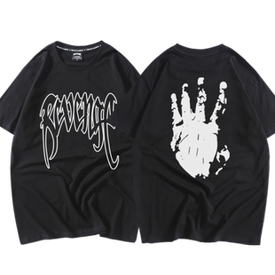 xxxtentacion同款T恤男XXX纪念欧美Revenge美式潮牌嘻哈宽松短袖