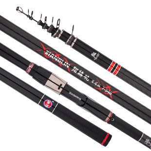光威鱼竿 矶钓竿长节滑漂大导环手海竿超轻超硬远投杆矶投竿翔麟