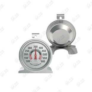 开泰烤箱温度计厨房烘焙家用测温计耐高温指针式不锈钢烤炉温度计