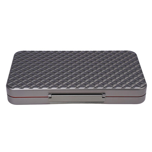 进口高端雪茄便盒铝合金3cm超薄密封雪茄保湿盒防水外带旅行礼盒