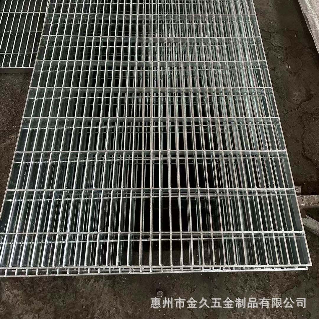 厂家直供热镀锌钢格板防滑耐腐蚀排水沟槽/盖板