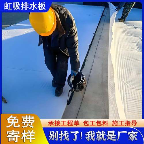 高分子防护异型片虹吸排水系统海绵城市雨水收集覆布排水板