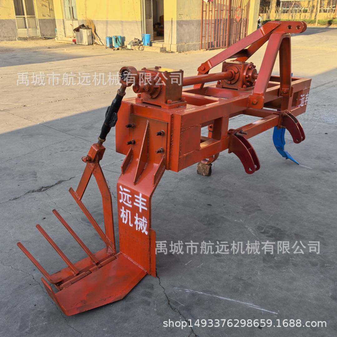 大型的树苗起苗机 6厘米以内的苹果树桃树樱桃树杨树楸树苗挖苗机
