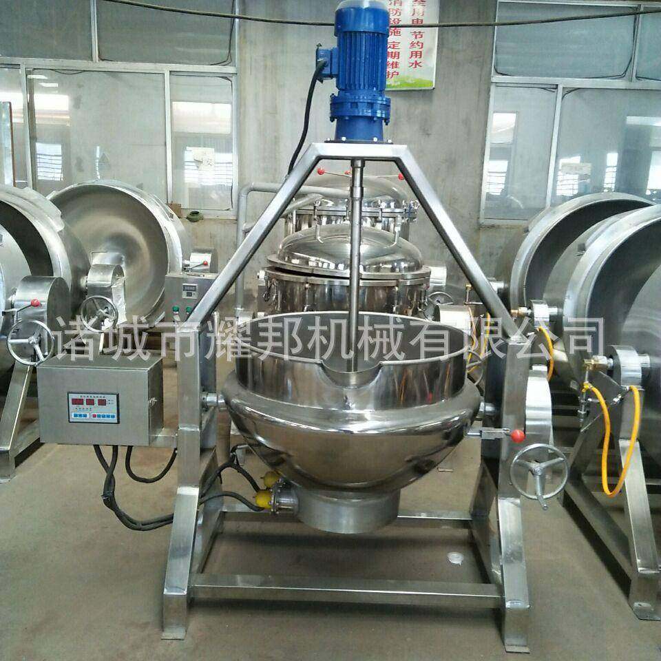 不锈钢电加热自动搅拌炒锅 牛肉辣椒酱炒锅夹层锅 火锅底料炒料机,厨房电器,其他商用厨电,淘宝优惠券,粉丝福利购,淘宝优惠卷