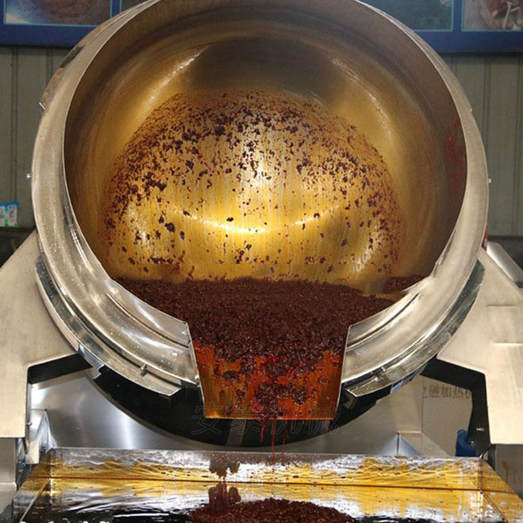 炒火锅底料的炒锅 火锅炒料机视频 火锅料炒料机 炒料机生产厂家