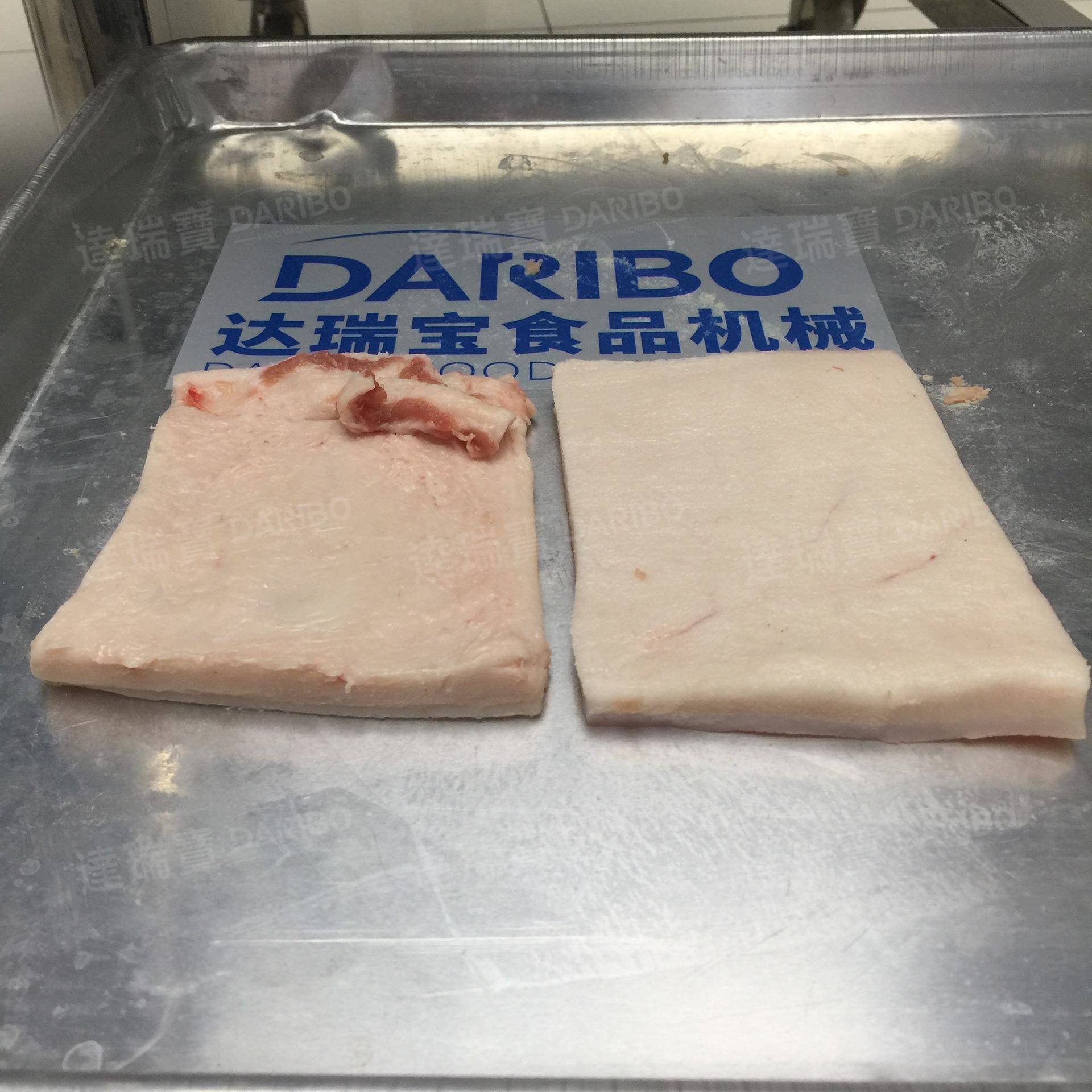 W平剖机 秘鲁鱿鱼平剖机海螺肉水平切割机水平片肉机大块肉