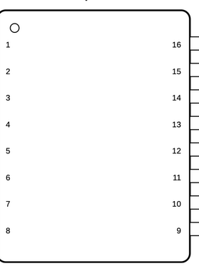 MUX509IDR 6.7pF 导通状态电容、36V、4:1、2 通道模拟多路复用器