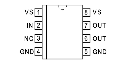 9A峰值低端MOSFET驱动器
