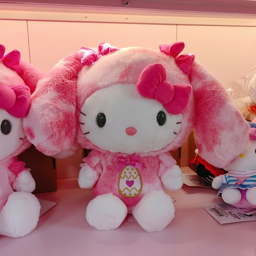 【全款现货】包邮美版三丽鸥复活节限定毛绒公仔挂件hellokitty