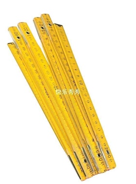 极速Hot Sale 200cm Wooden Yard Stick Folding Ruler Wood Carp