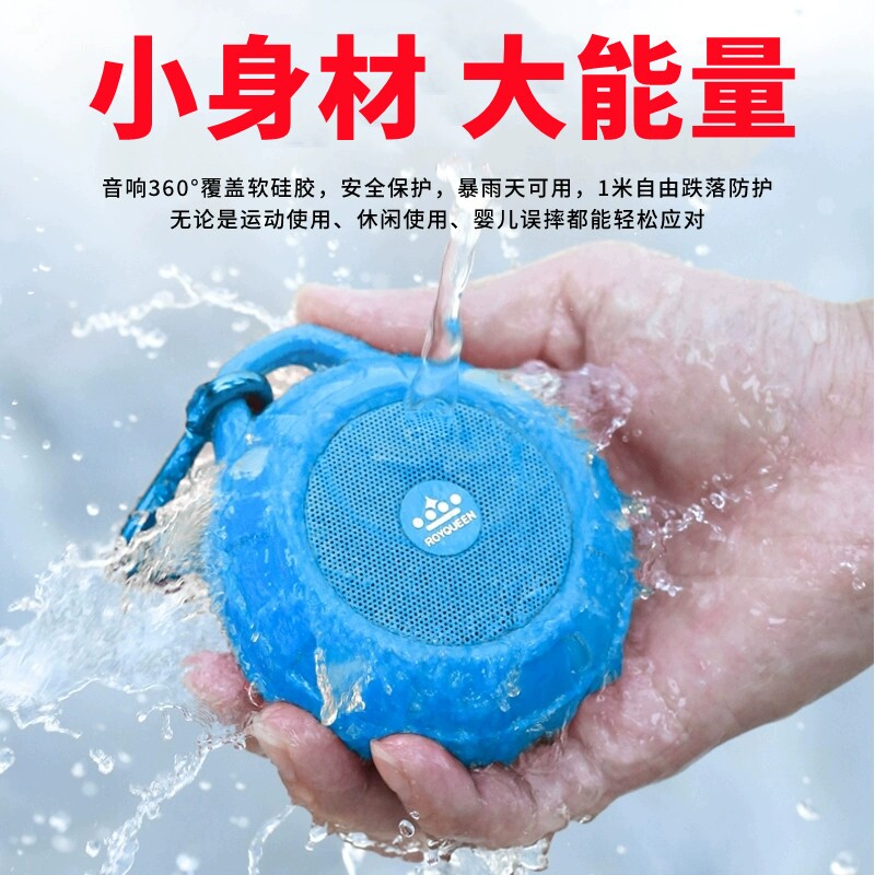 ROYQUEEN/朗琴 朗琴T350T350蓝牙音箱迷你小音响重低器户外便携式