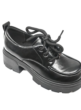 意尔康2025新款女鞋秋季女百搭深口鞋松糕底乐福鞋5562AD12344Y