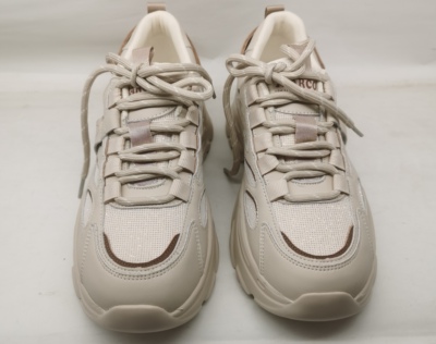 意尔康女鞋2025新款春季老爹鞋女厚底休闲运动鞋透气5182DD26910Y