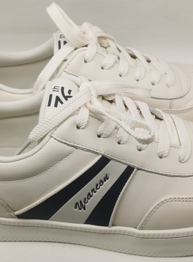 意尔康2025男春新款小白鞋百搭厚底休闲板鞋轻便潮款5121AA55740A